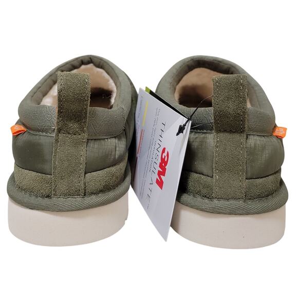 UGG Men Tasman LTA Insulated Slip On Clog Slippers Size US 8 Burnt Olive Green main image 6